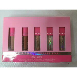 MORPHE X Jeffree Star 5 Piece Mini Lip Collection Iconic‎ Nudes Liquid Lipstick